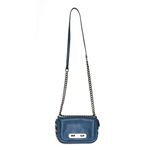 Bolsa-Coach-Flores-Couro-Azul