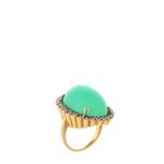 Anel-Ouro-Rosa-Brilhantes-Conhaque-e-Crisoprasio-Oval