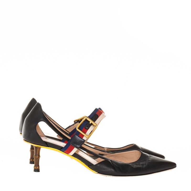 Scarpin-Gucci-Preto-Faixa-Web-Salto-Bambu