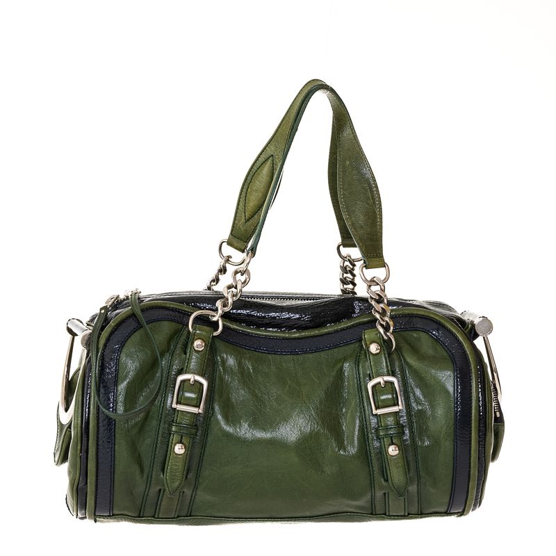 Bolsa-Balenciaga-Couro-Verde