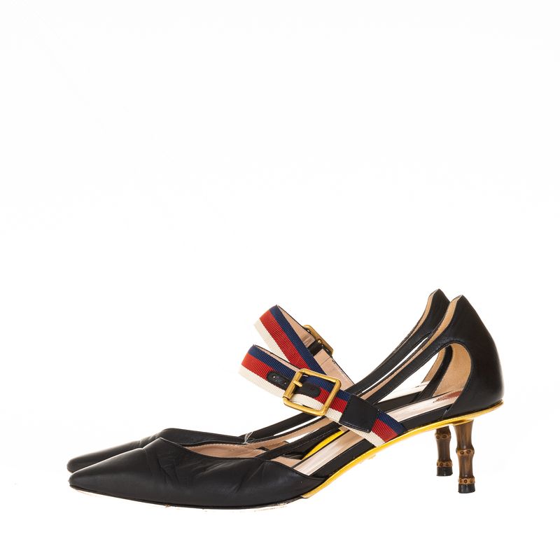 Scarpin-Gucci-Preto-Faixa-Web-Salto-Bambu