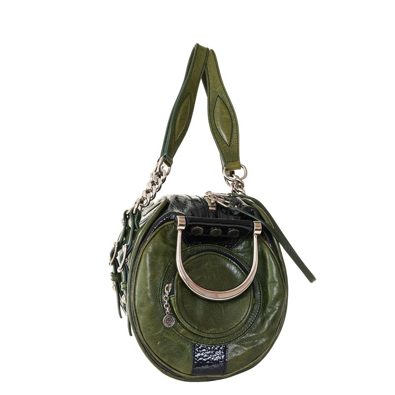 Bolsa-Balenciaga-Couro-Verde