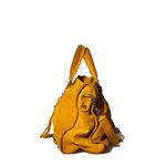 Bolsa-Balenciaga-Motocross-Classic-Camurca-Mostarda