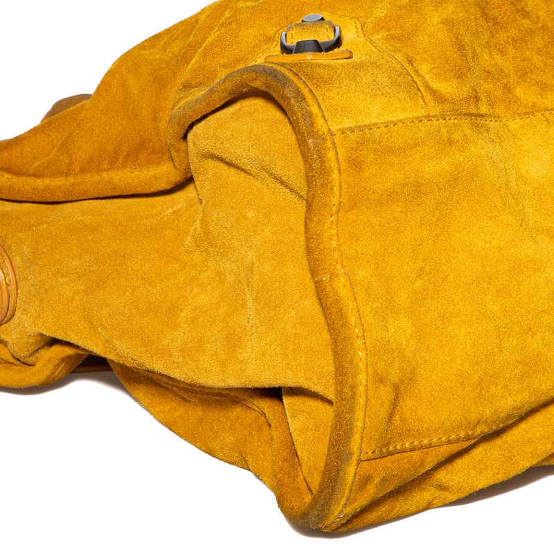 Bolsa-Balenciaga-Motocross-Classic-Camurca-Mostarda