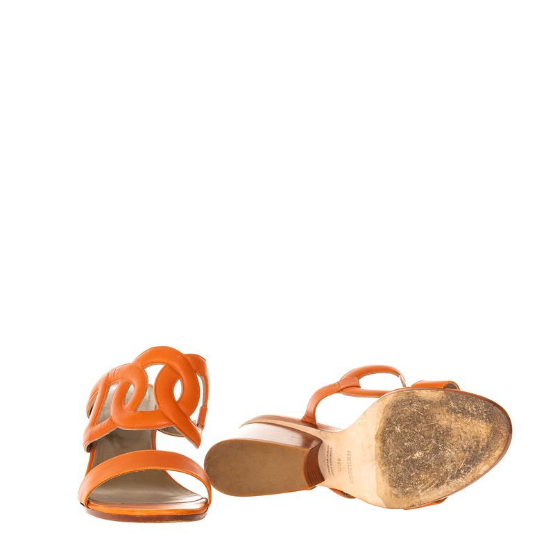 66793-Sandalia-Hermes-Chaine-d_Ancre-Insignia-Laranja-5