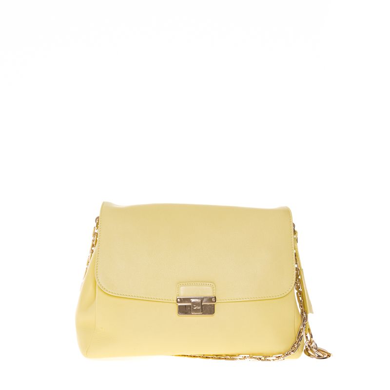 Bolsa-Christian-Dior-Diorling-Amarelo