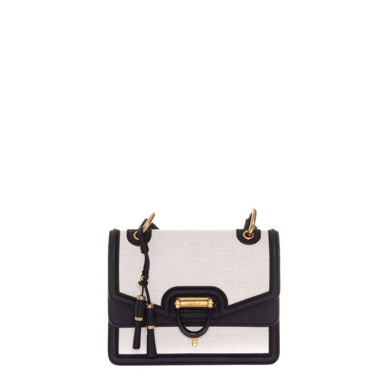 Bolsa-Gucci-Derby-Messenger-Canvas-e-Couro-Preto