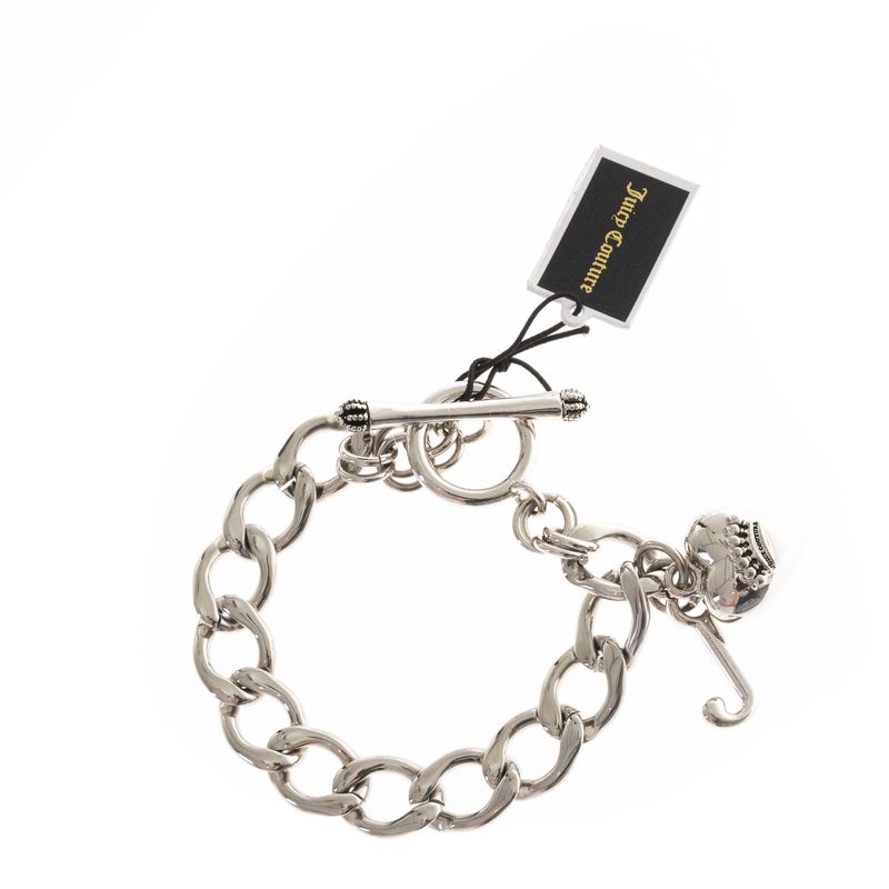 Pulseira-Juice-Couture-Prateada-e-Pingente-Coracao