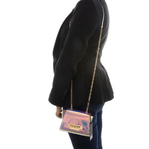 Bolsa Zac Posen Mini Eartha Holográfica