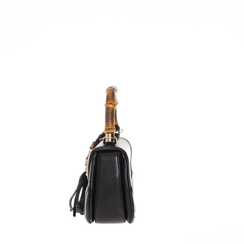 Bolsa-Gucci-Bamboo-Classic-Preta