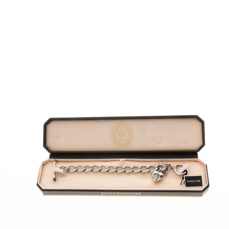 Pulseira-Juice-Couture-Prateada-e-Pingente-Coracao