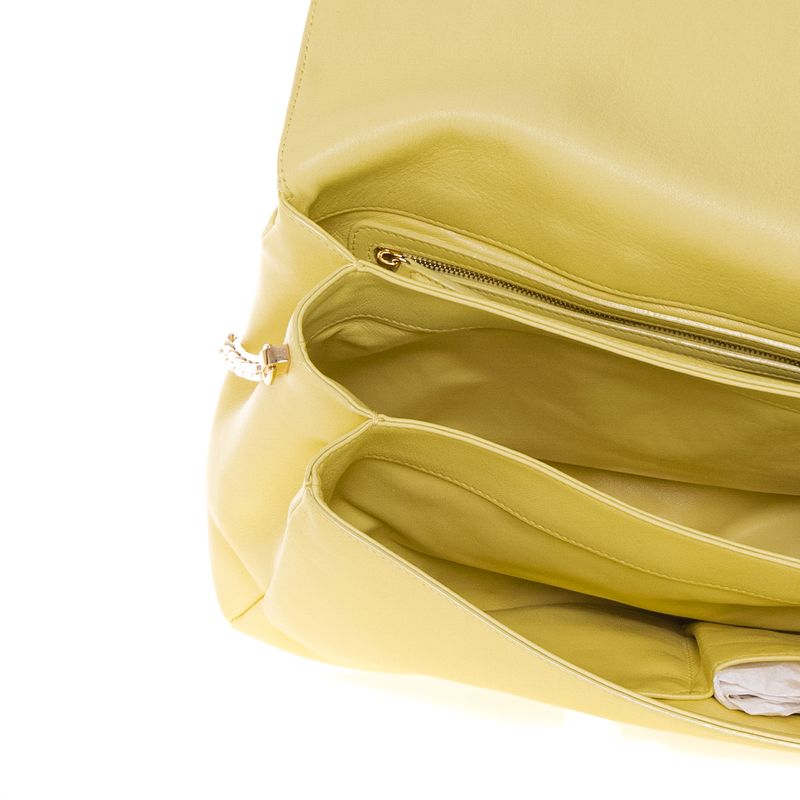 Bolsa-Christian-Dior-Diorling-Amarelo