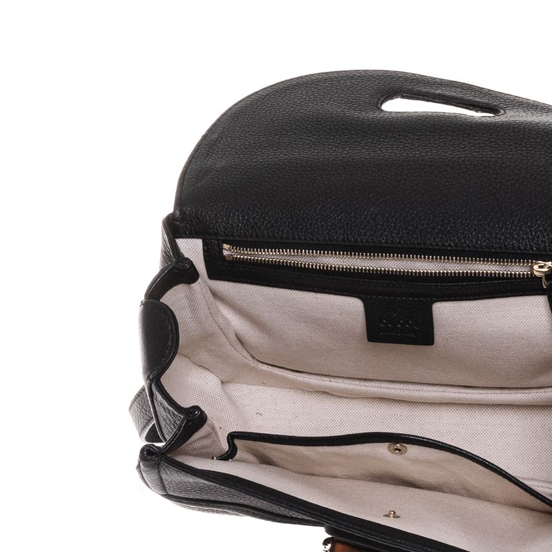 Bolsa-Gucci-Bamboo-Classic-Preta