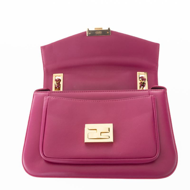 Bolsa-Fendi-Be-Baguette-Couro-Rosa