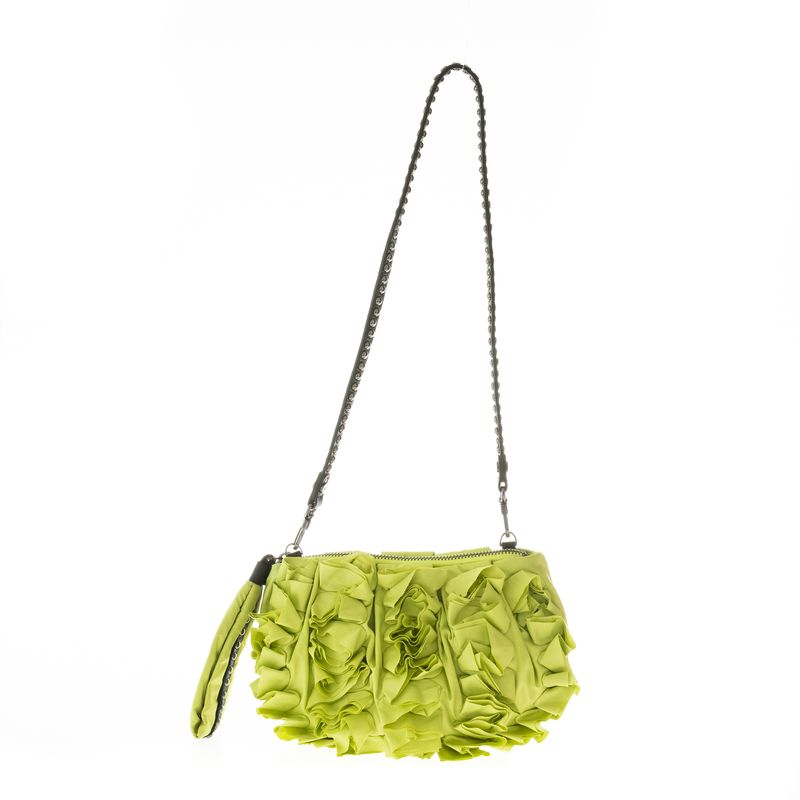 Bolsa-Diane-Von-Furstenberg-Tecido-Verde-Neon-e-Tachas
