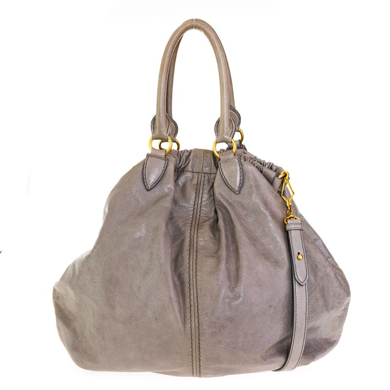 Bolsa-Miu-Miu-Couro-Cinza