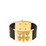 Bracelete-Michael-Kors-Couro-Preto-e-Spikes-Dourados