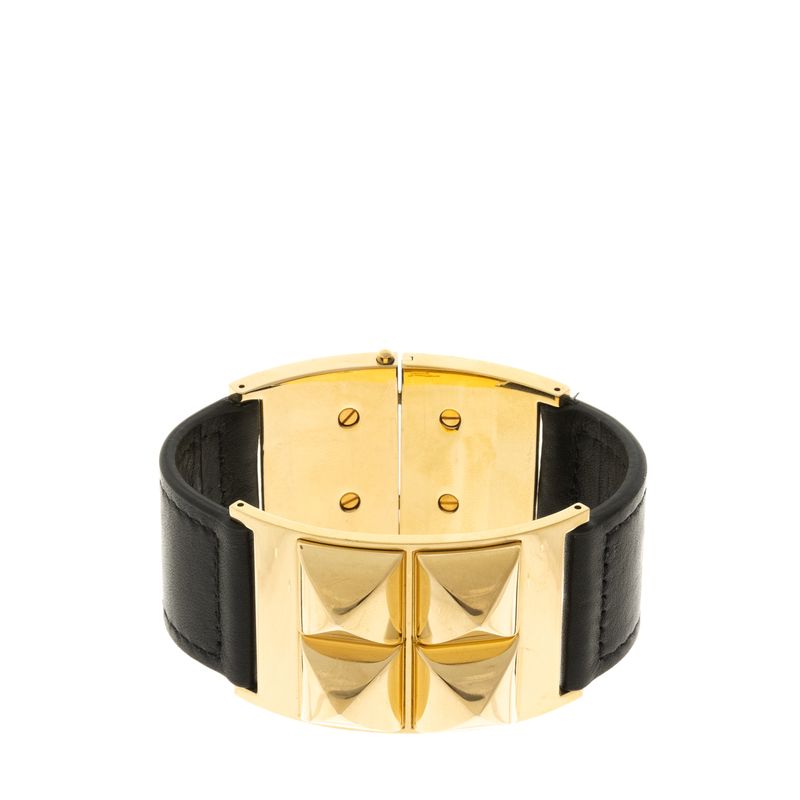 Bracelete-Michael-Kors-Couro-Preto-e-Spikes-Dourados
