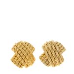 Brinco-Balenciaga-Vintage-X-Trancado-Dourado