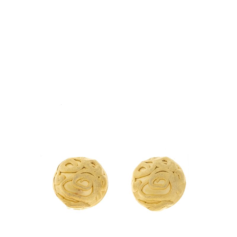 Brinco-Vintage-Pressao-Redondo-Dourado-Fosco