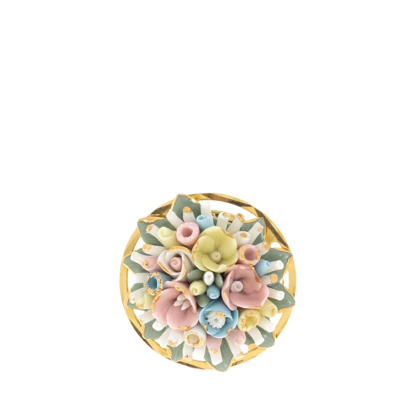 Broche-Vintage-Flores-Porcelana
