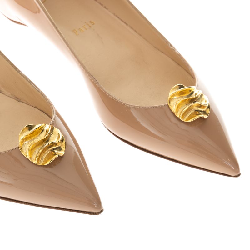 Grampo-de-Sapato-Vintage-Redondo-Ondas-Dourado