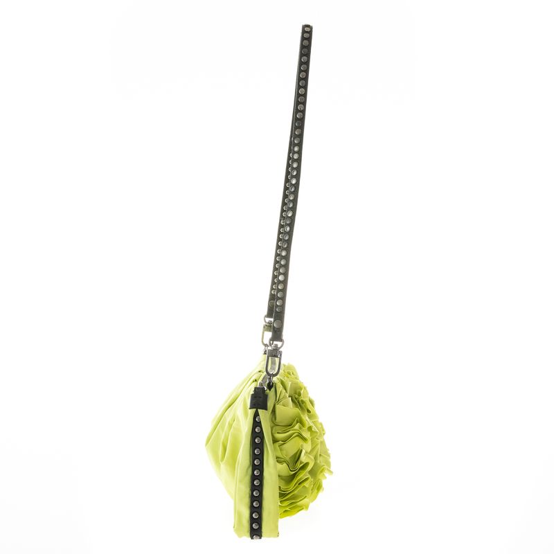 Bolsa-Diane-Von-Furstenberg-Tecido-Verde-Neon-e-Tachas