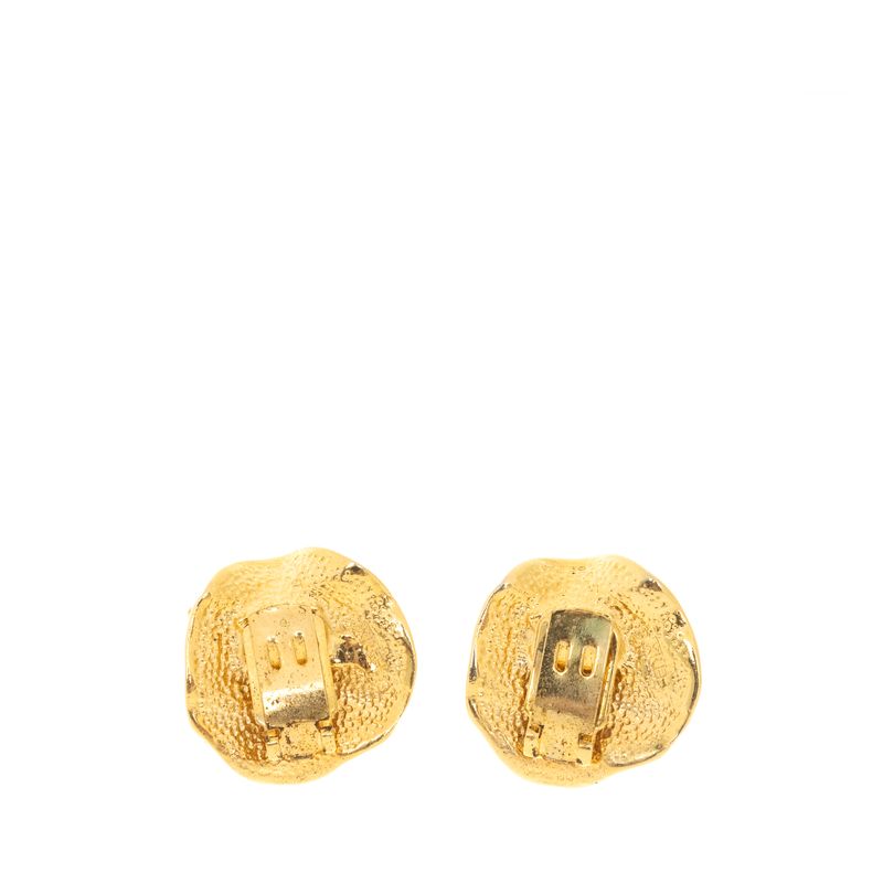 Grampo-de-Sapato-Vintage-Redondo-Ondas-Dourado