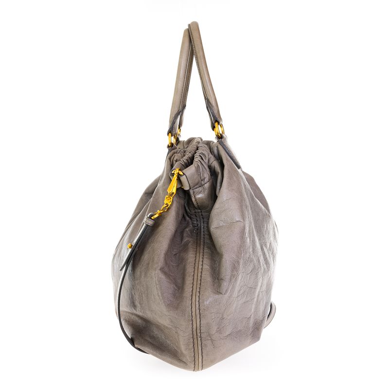 Bolsa-Miu-Miu-Couro-Cinza