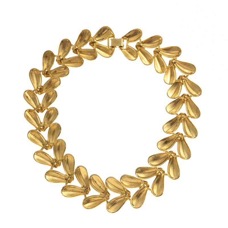 Colar-Vintage-Dourado-e-Vermelho