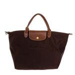 66927-Bolsa-Longchamp-Le-Pliage-de-Mao-Nylon-Marrom-1