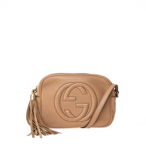 Bolsa Gucci Soho Disco Bege