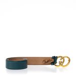 Cinto-Gucci-GG-Couro-Azul