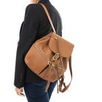 Mochila-Salvatore-Ferragamo-Couro-Caramelo