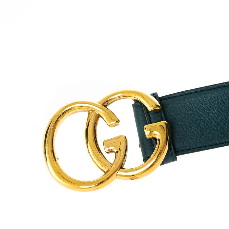 Cinto-Gucci-GG-Couro-Azul