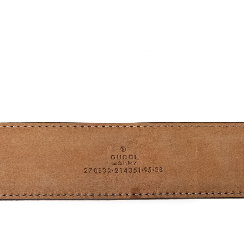 Cinto-Gucci-GG-Couro-Azul