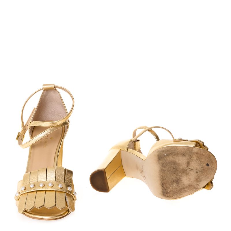 Sandalia-Kate-Spade-Dourada-e-Perolas