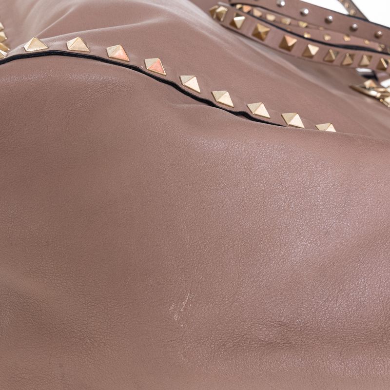 Bolsa-Valentino-Rockstud-Tote-Bege