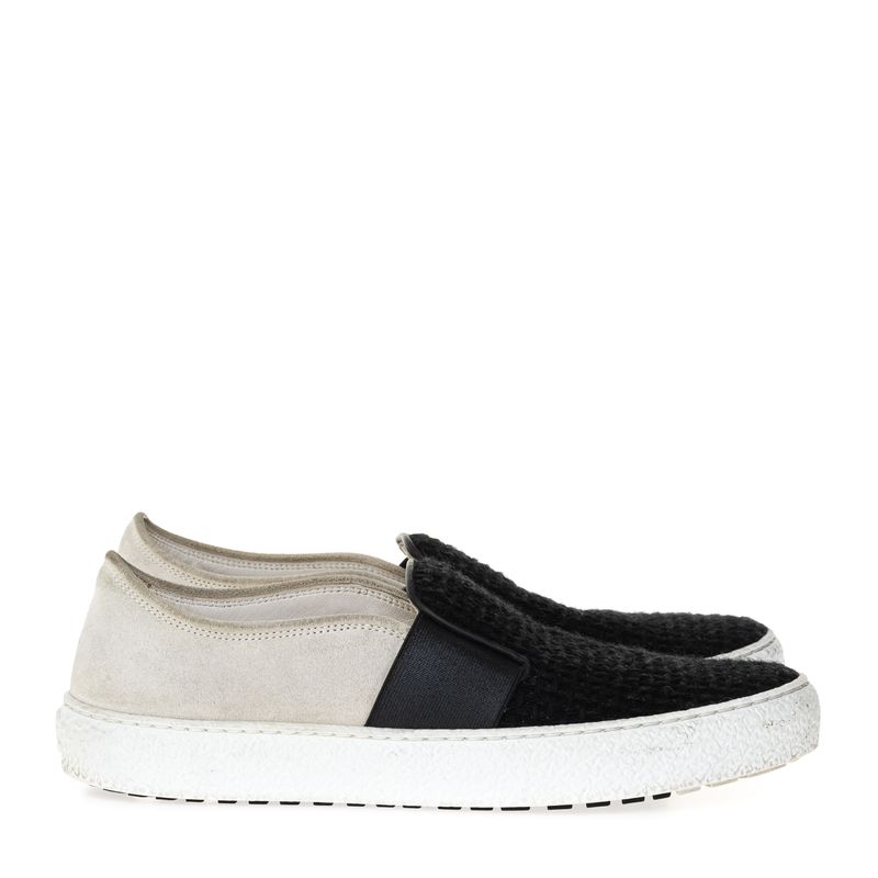 67033-Tenis-Chanel-Tweed-Preto-e-Camurca-Bege-1