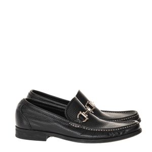 Mocassim Salvatore Ferragamo Couro Preto