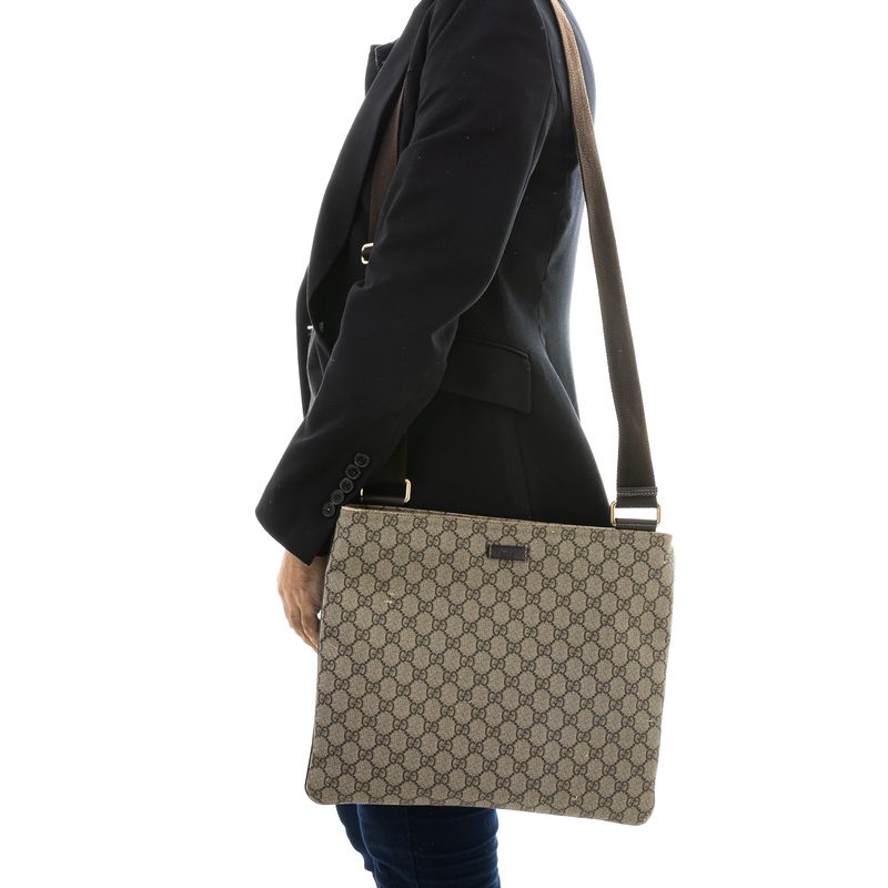 Bolsa-Gucci-Crystal-Messenger-GG-Supreme