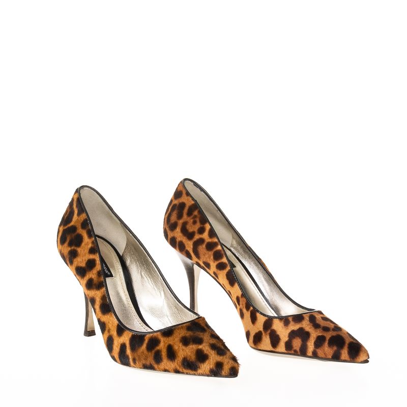 Scarpin-Dolce---Gabbana-Animal-Print-Pelos