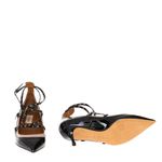 Scarpin-Valentino-Tiras-Verniz-Preto-e-Couro-Bege
