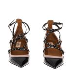 Scarpin-Valentino-Tiras-Verniz-Preto-e-Couro-Bege
