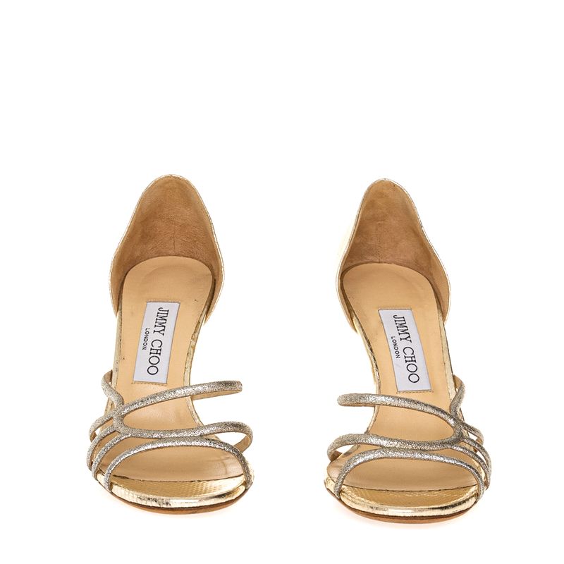 Sandalia-Jimmy-Choo-Dourada-com-Brilhos