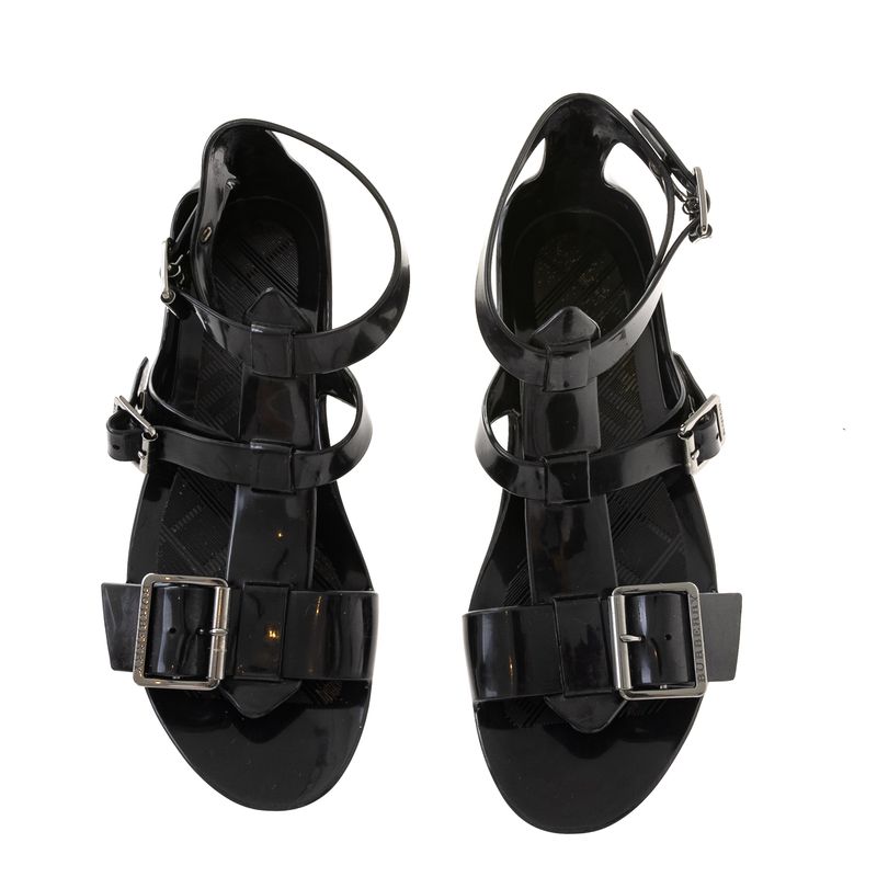 Rasteira-Burberry-Gladiadora-Preta