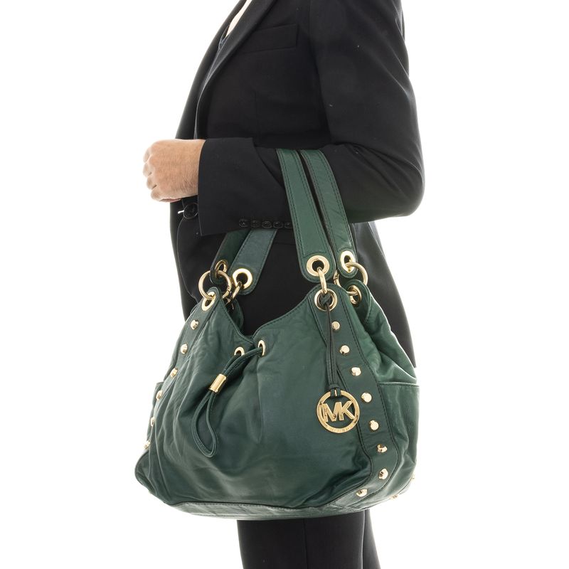 Bolsa-Michael-Kors-Couro-Verde
