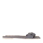 Slide-Chanel-Camelia-Listrada-Azul-e-Branco