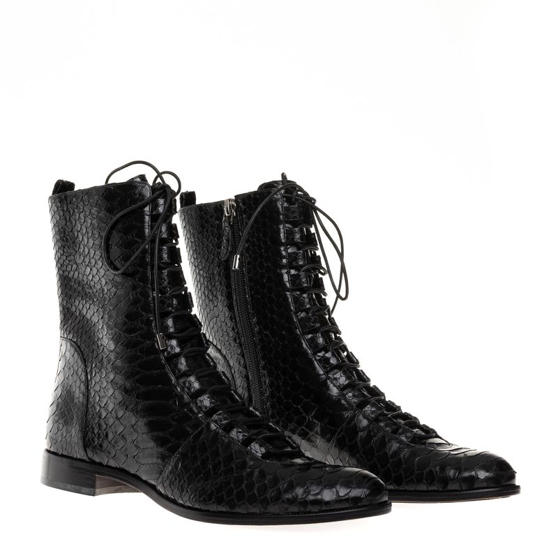 Coturno-Alexandre-Birman-Python-Preto