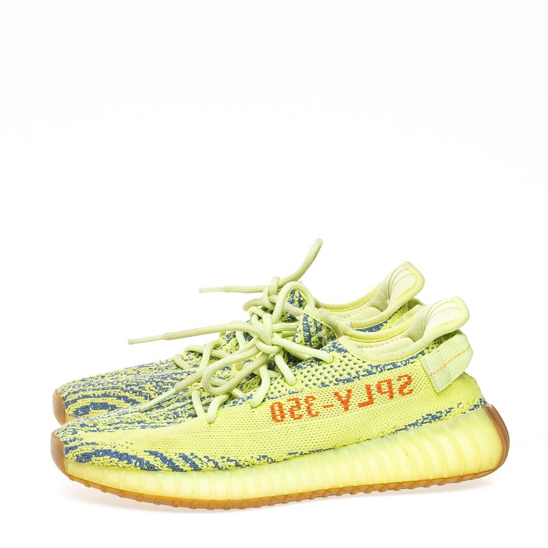 Tenis-Adidas-Yeezy-Boost-Verde-Neon